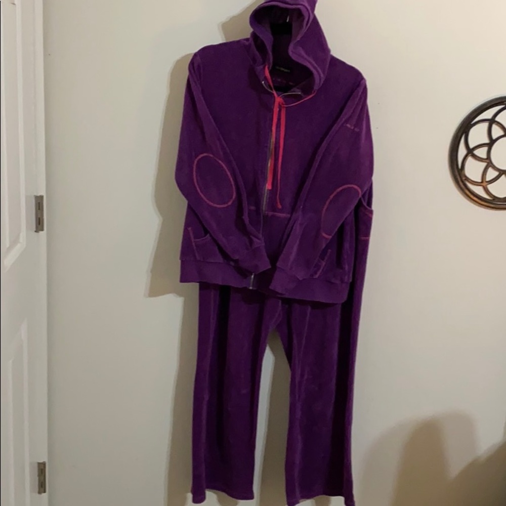 Velour Track Suit by Lane Bryant